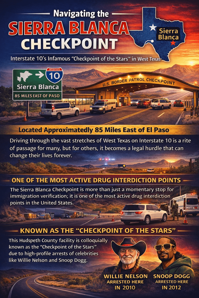 if you get checked for drugs in Sierra Blanca call a lawyer who can help